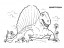 Набор раскрасок Динозаврики 60х90 (5листов)